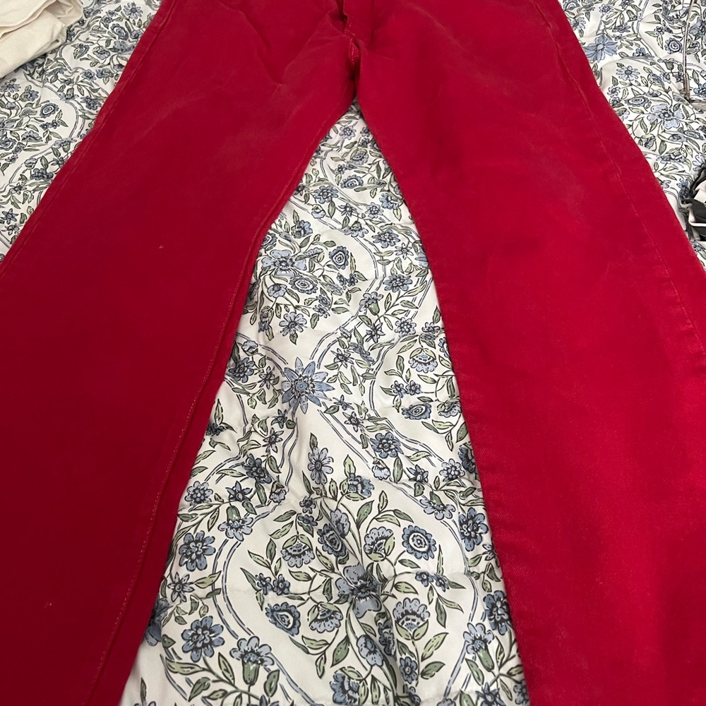 Levi's Red Jeans